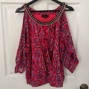 Thalia Sodi women’s chained blouse